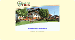 Desktop Screenshot of gasthaus-fink.at