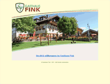 Tablet Screenshot of gasthaus-fink.at